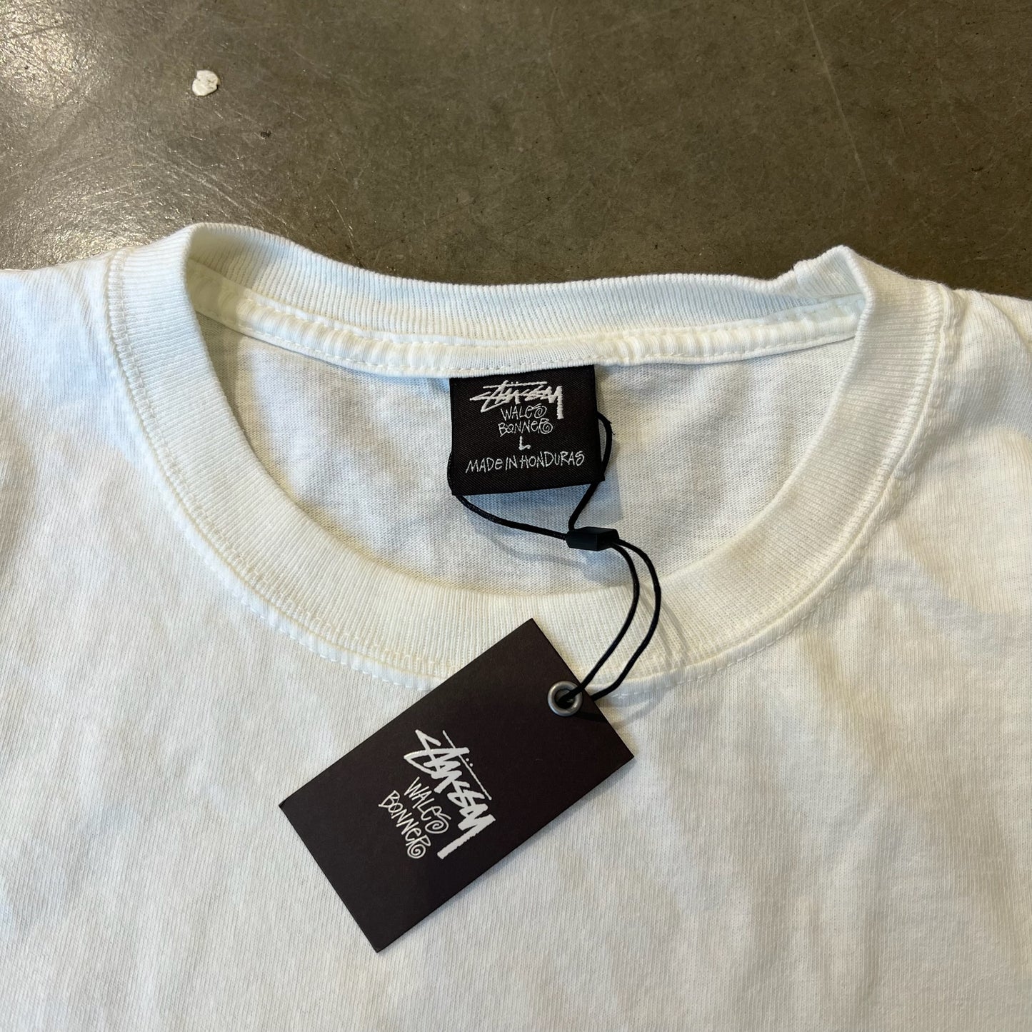 Stussy Wales Bonner Ocean Song Tee - Cream