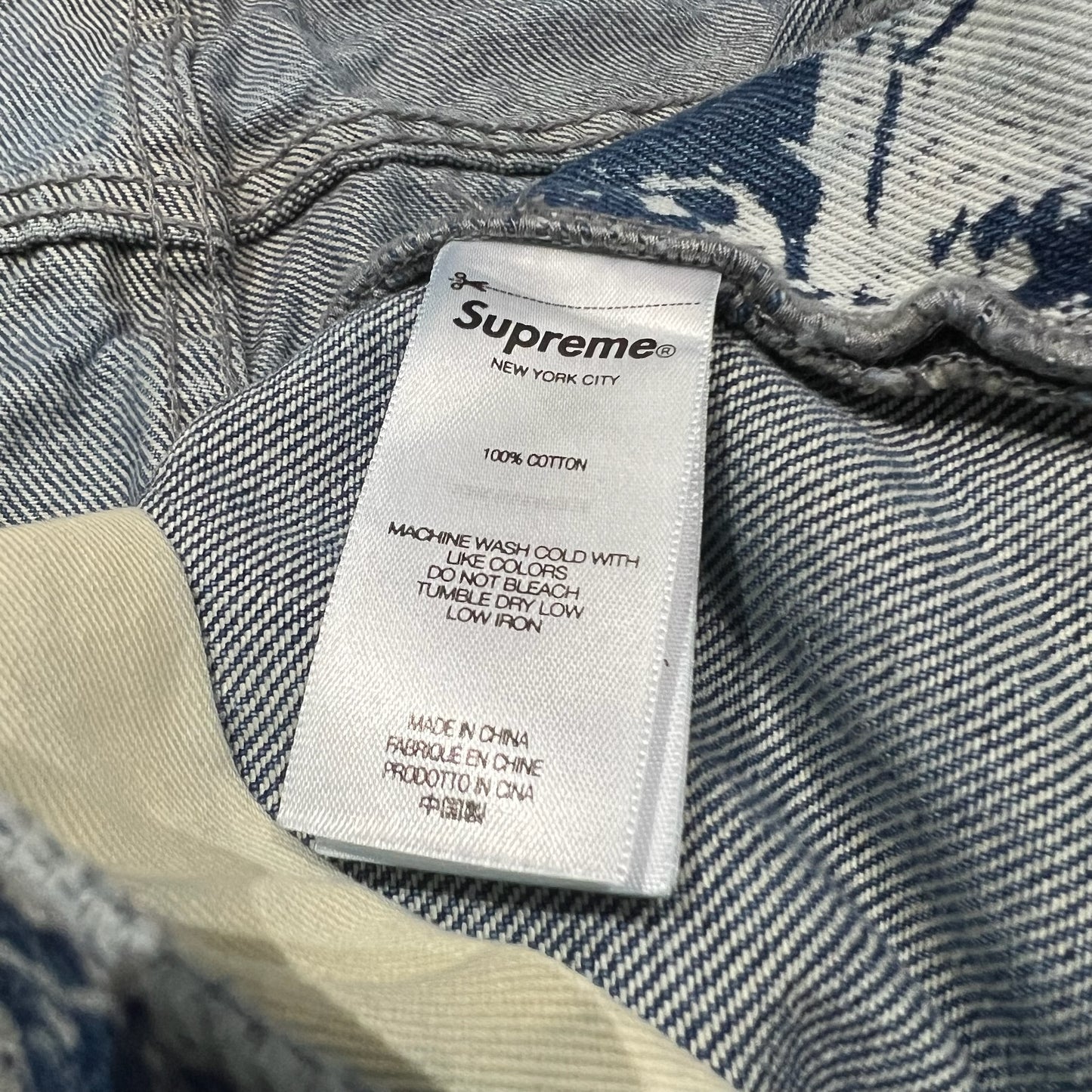 Supreme Hysteric Glamour Cars Baggy Jeans (Used)