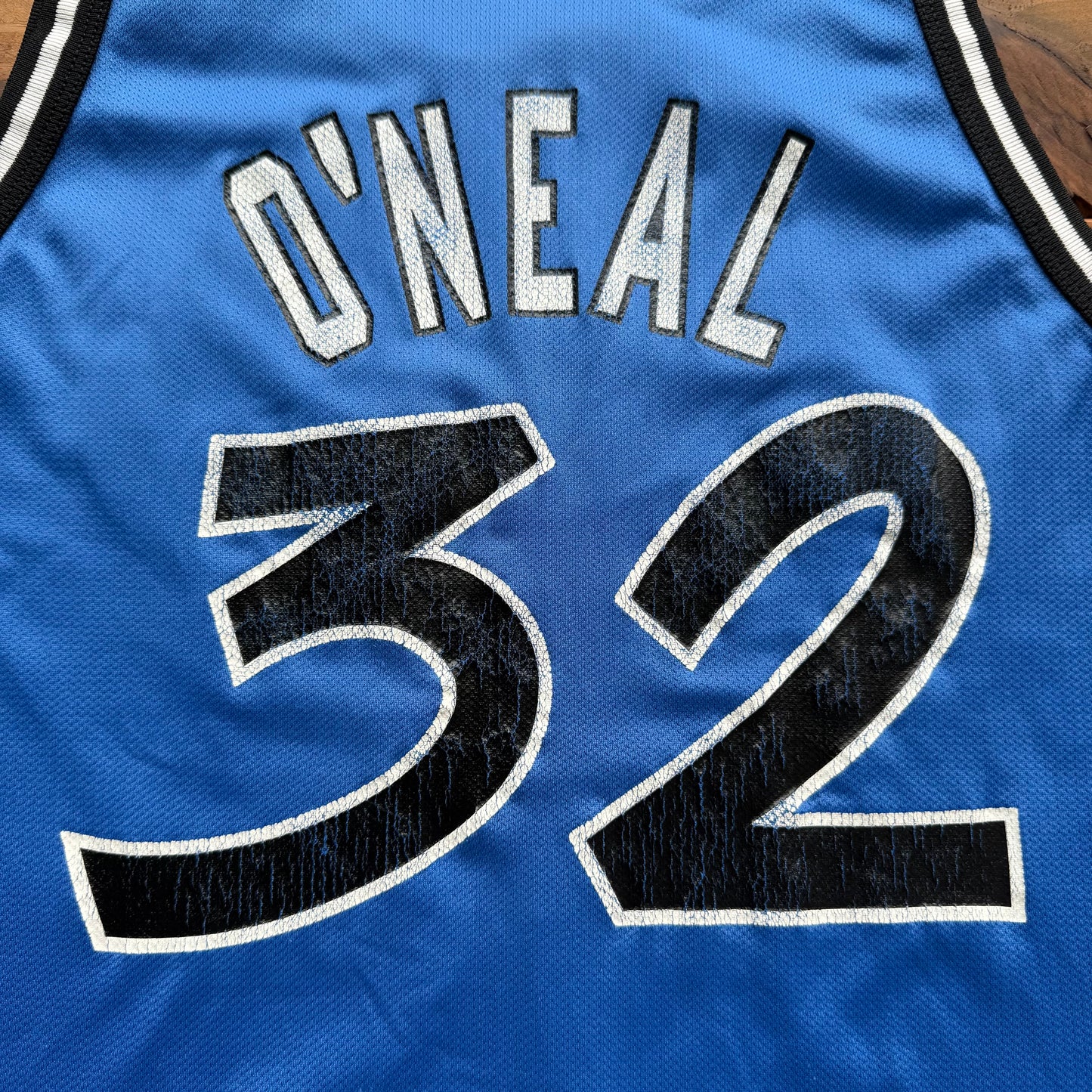 Groß – Vintage Champion Shaq Magic Trikot