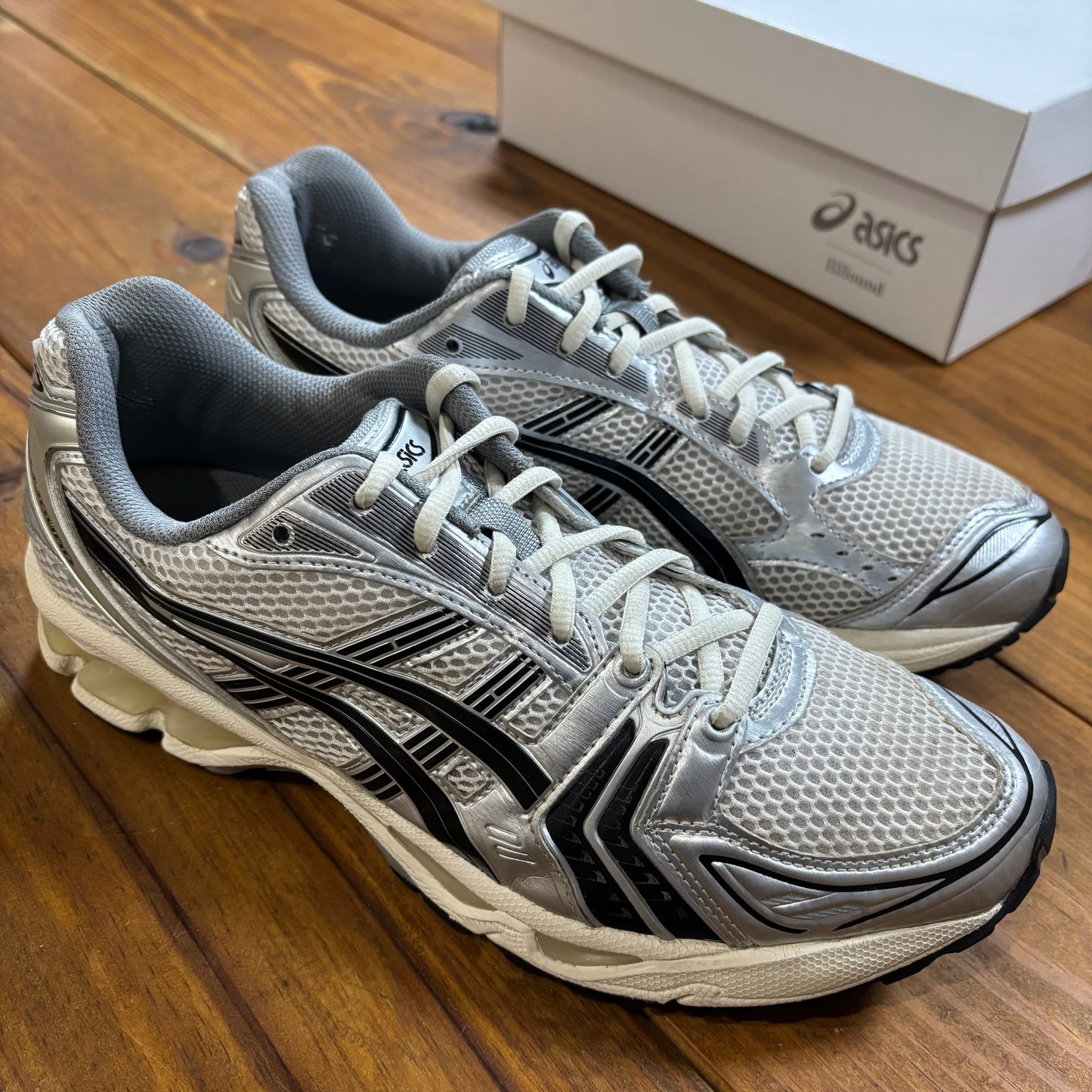 JJJJound x Gel Kayano 14 'Silver Black' (Used)