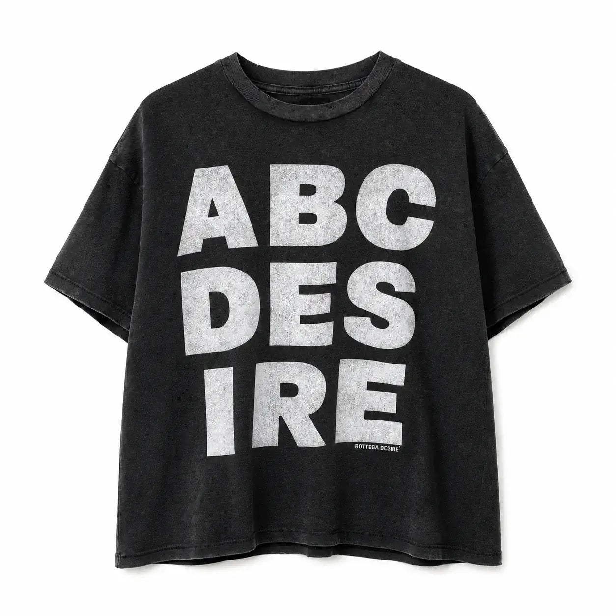 2XL - Bottega Desires ABC Desires Tee 'Black'