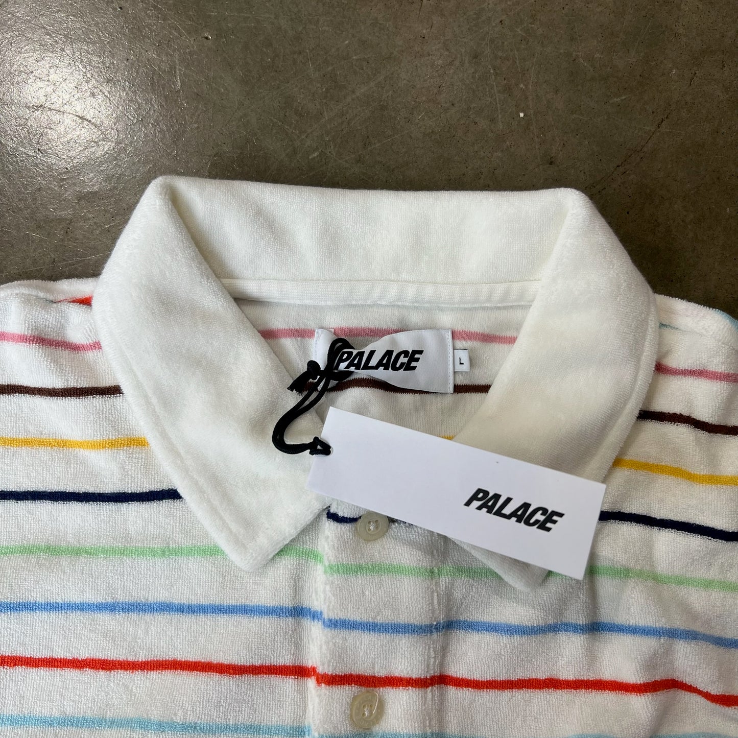 LARGE - Palace Terry Stripe Longsleeve