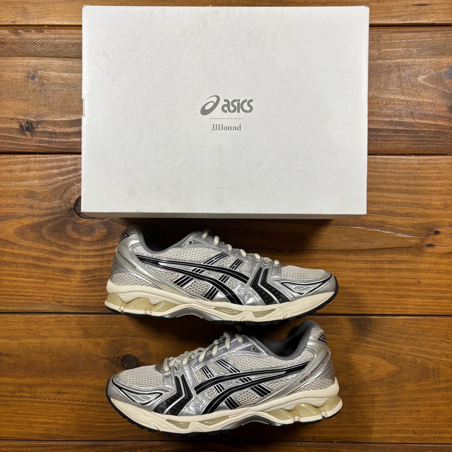 JJJJound x Gel Kayano 14 'Silver Black' (Used)