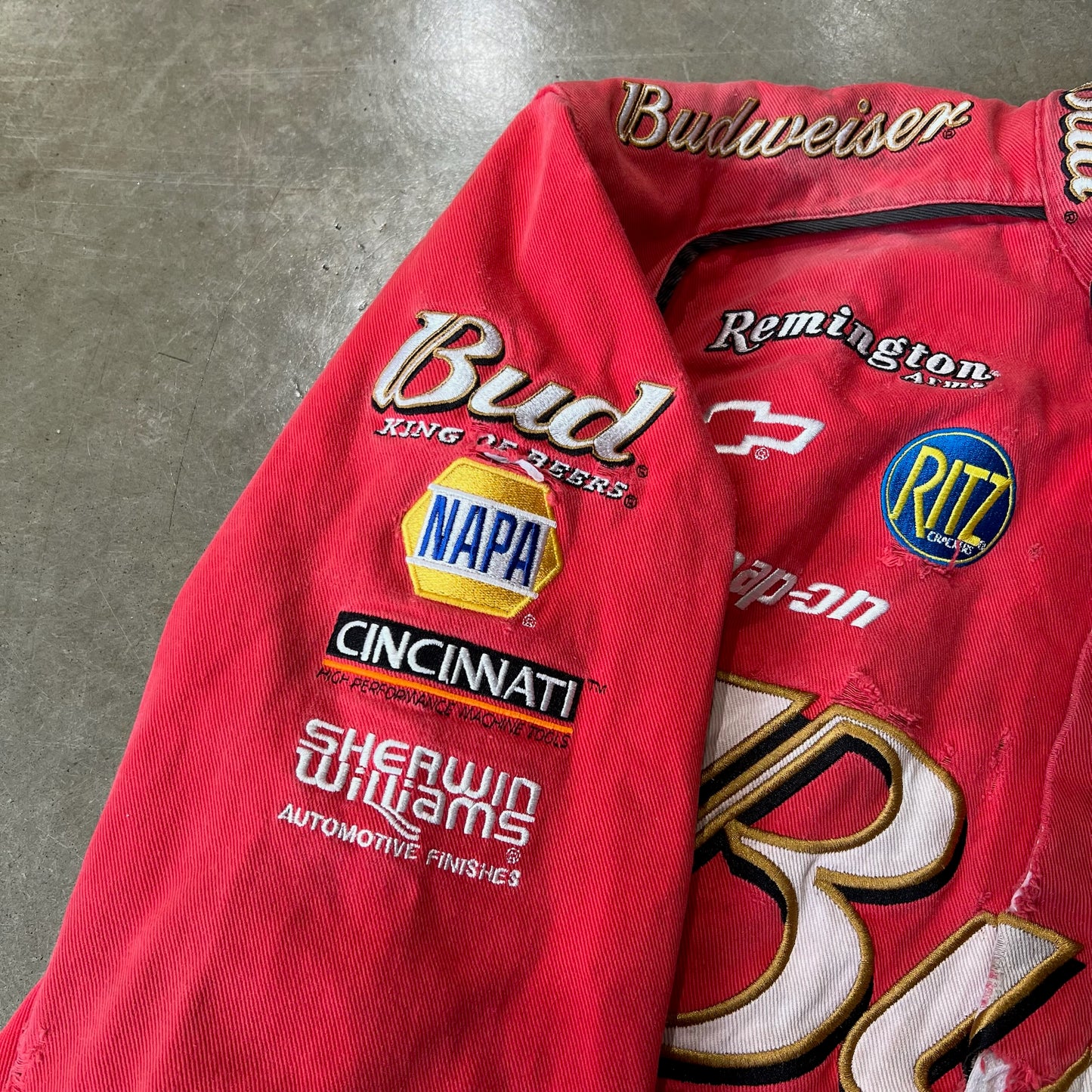 XL - Vintage Budweiser Racing Jacket