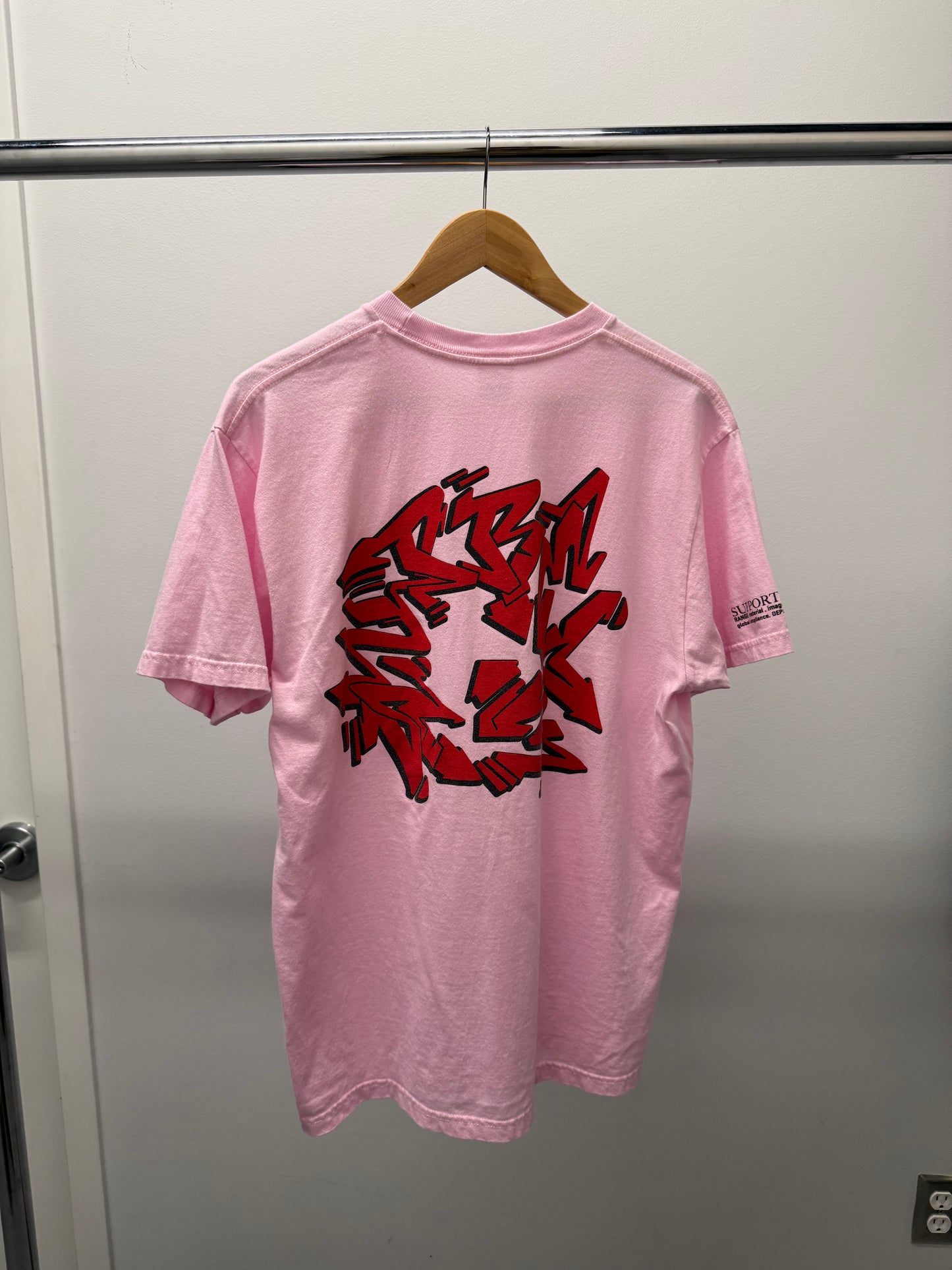 Supreme Support Unit Tee 'Light Pink' (Pre-Owned) - Large