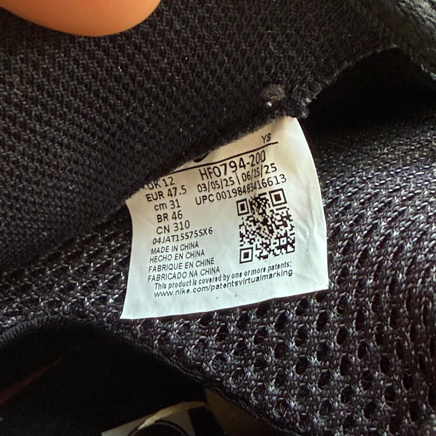 Talla 13 - Air Foamposite Pro 'Pearl' 2025 (Usado)
