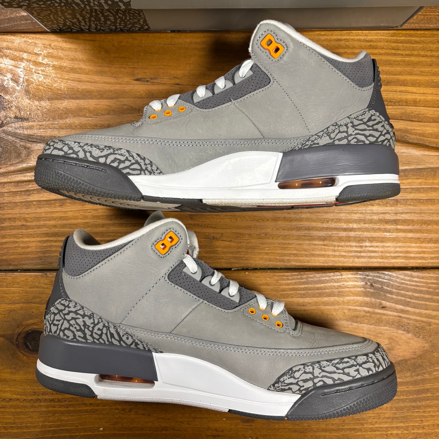 SIZE 10 - Jordan 3 Retro 'Cool Grey' 2021 (Used)