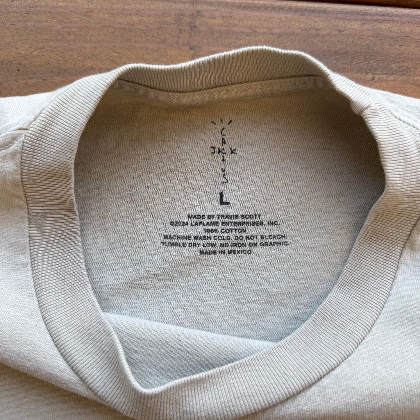 Large - Travis Scott Cactus Jack Bazaar Souvenir T-Shirt