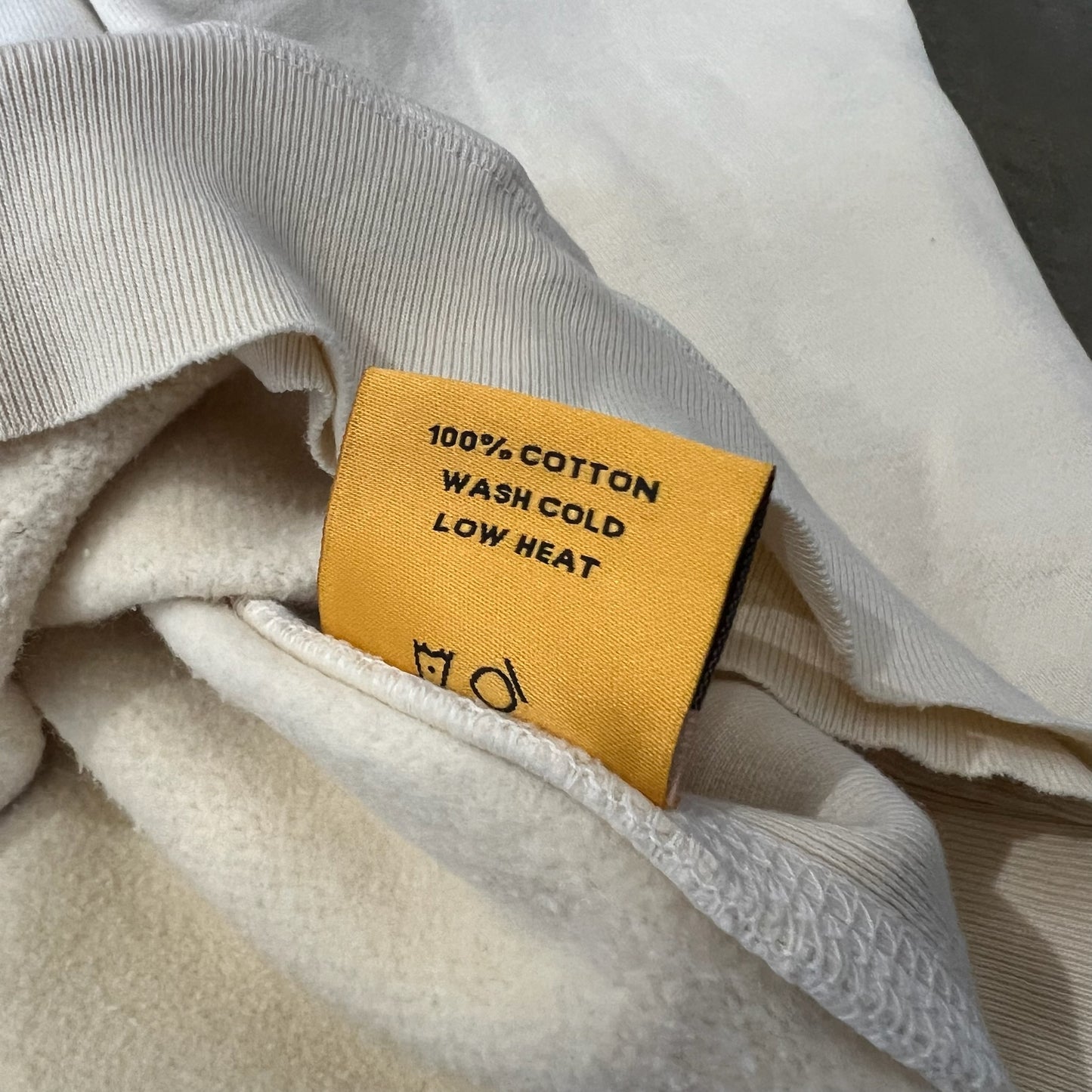 Gallery Dept Boxing Merch Hoodie - Cream