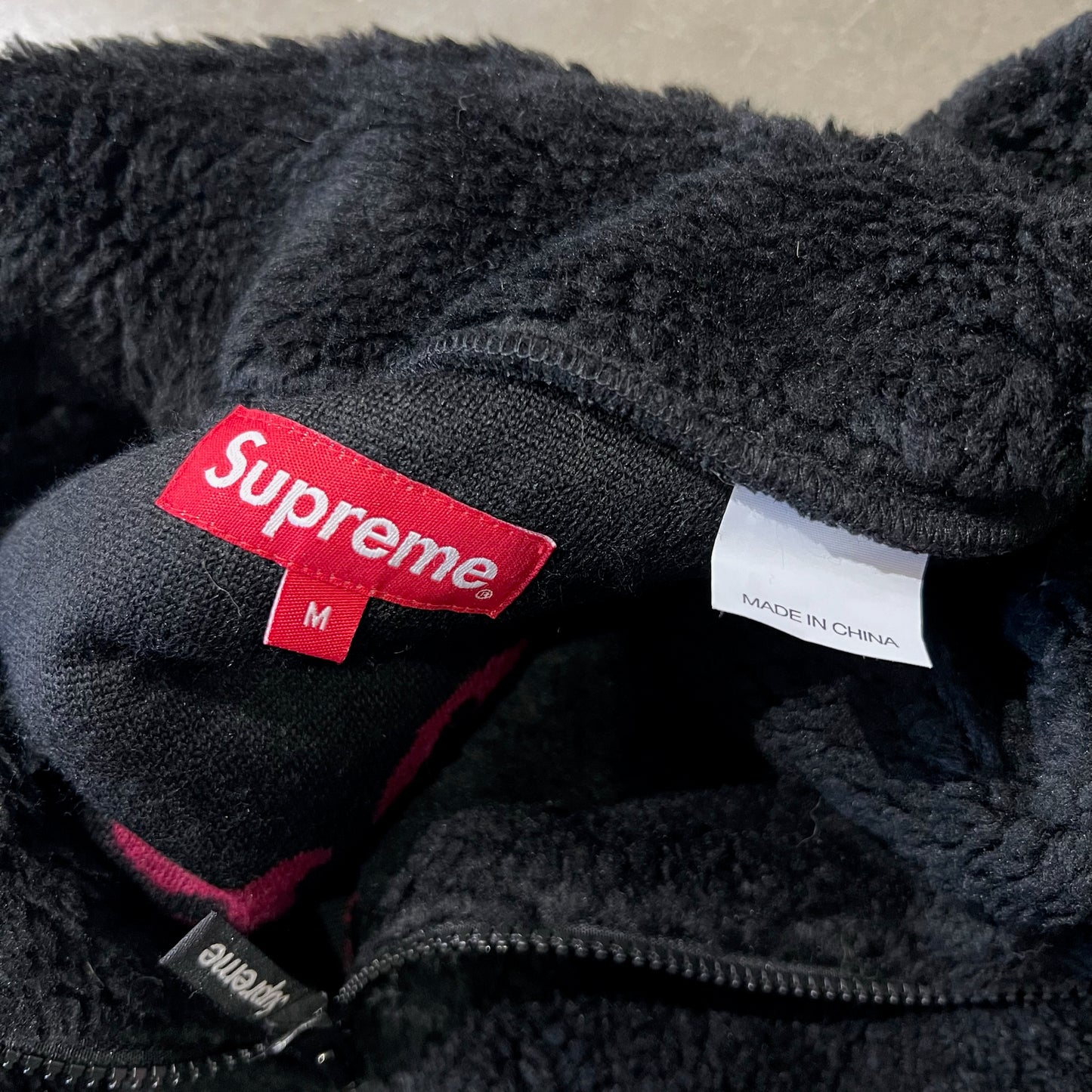 MEDIUM - Supreme Star Fleece Jacket (Used)