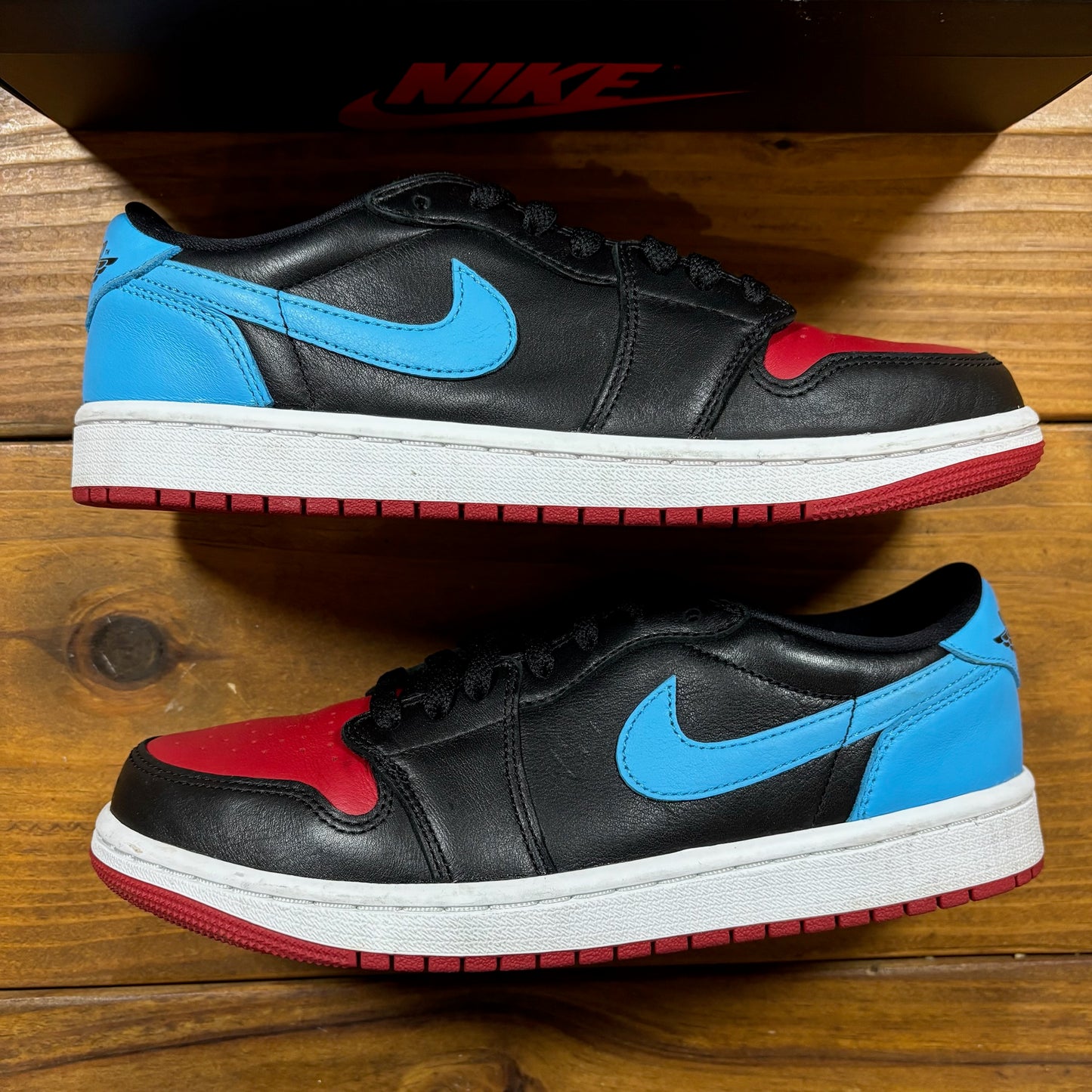 SIZE 8.5W/7M - Wmns Jordan 1 Retro Low OG 'NC to Chi' (Used)