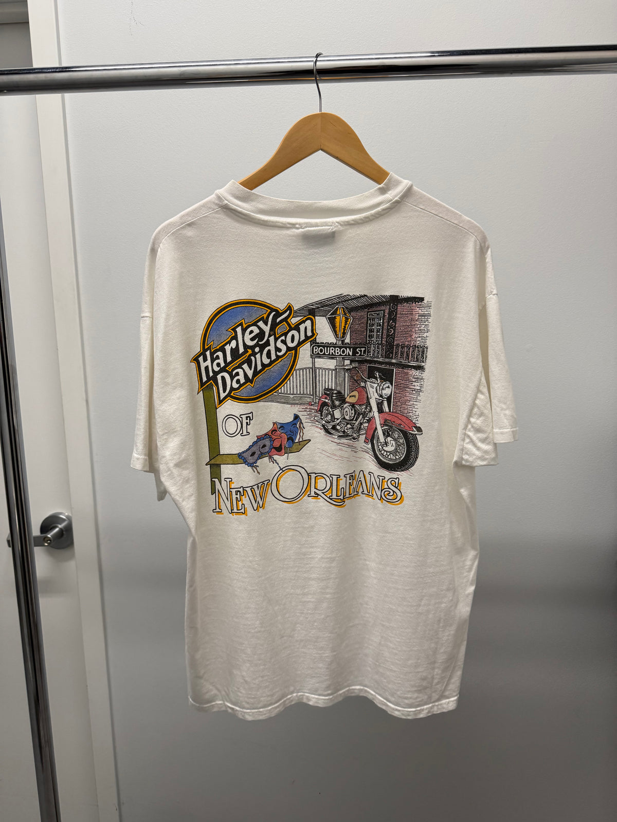 Vintage Harley Davidson Knucklehead Tee - XL