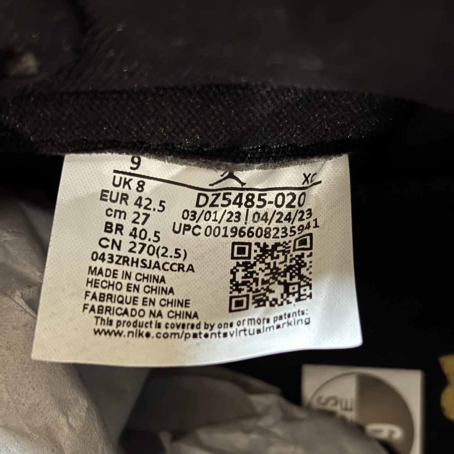 Jordan 1 Retro High OG 'Palomino' (Used)