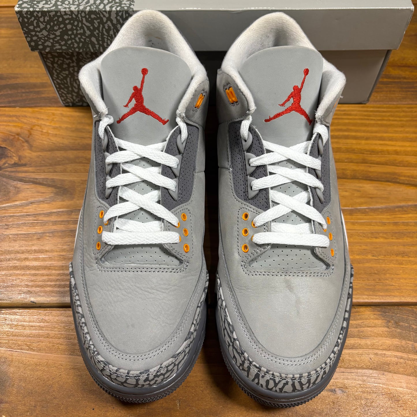 SIZE 10 - Jordan 3 Retro 'Cool Grey' 2021 (Used)