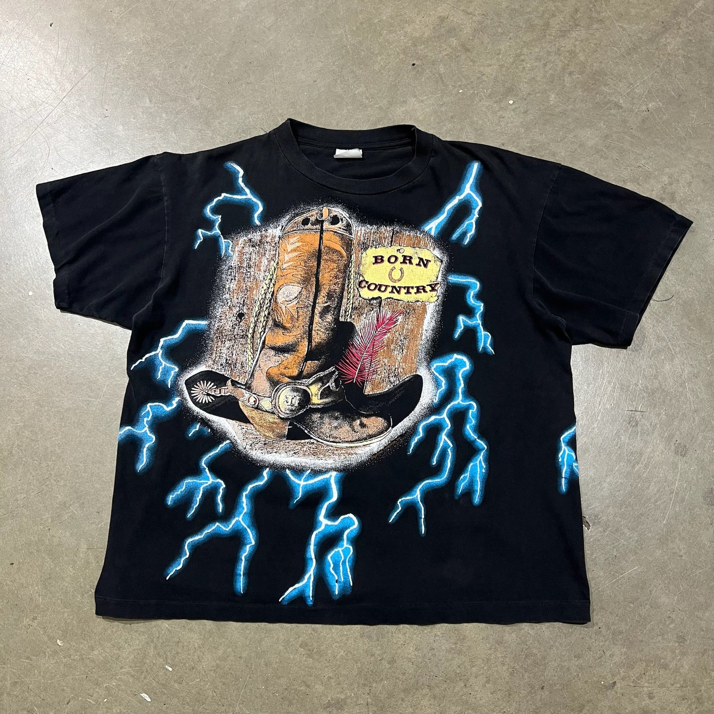 Born Country Thunder Tee