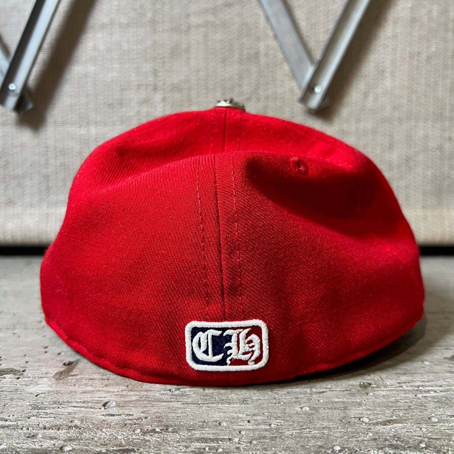 Chrome Hearts "Heart" Fitted Cap (7 1/2)