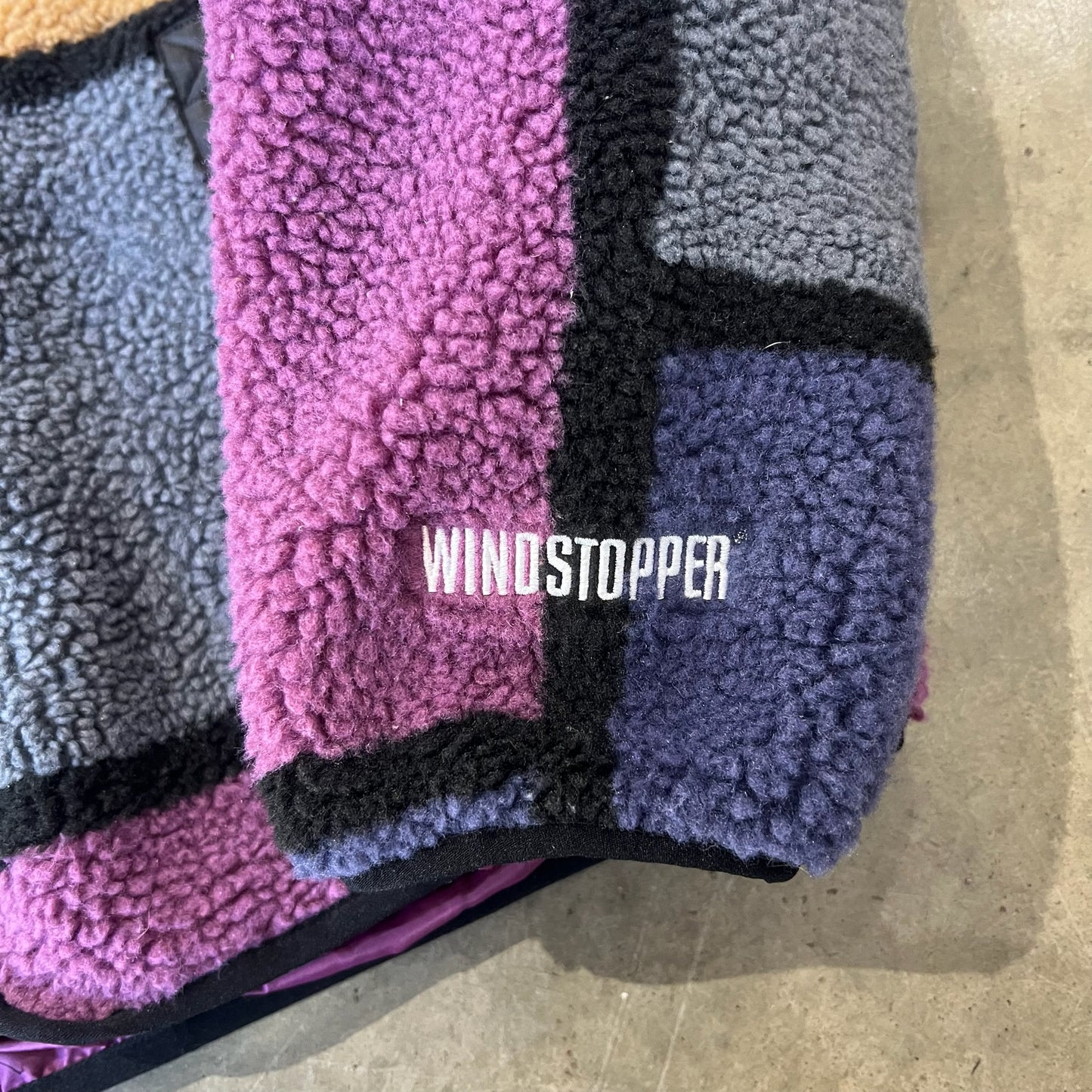 MEDIUM - Supreme Reversible Colorblocked Fleece Jacket (Used)