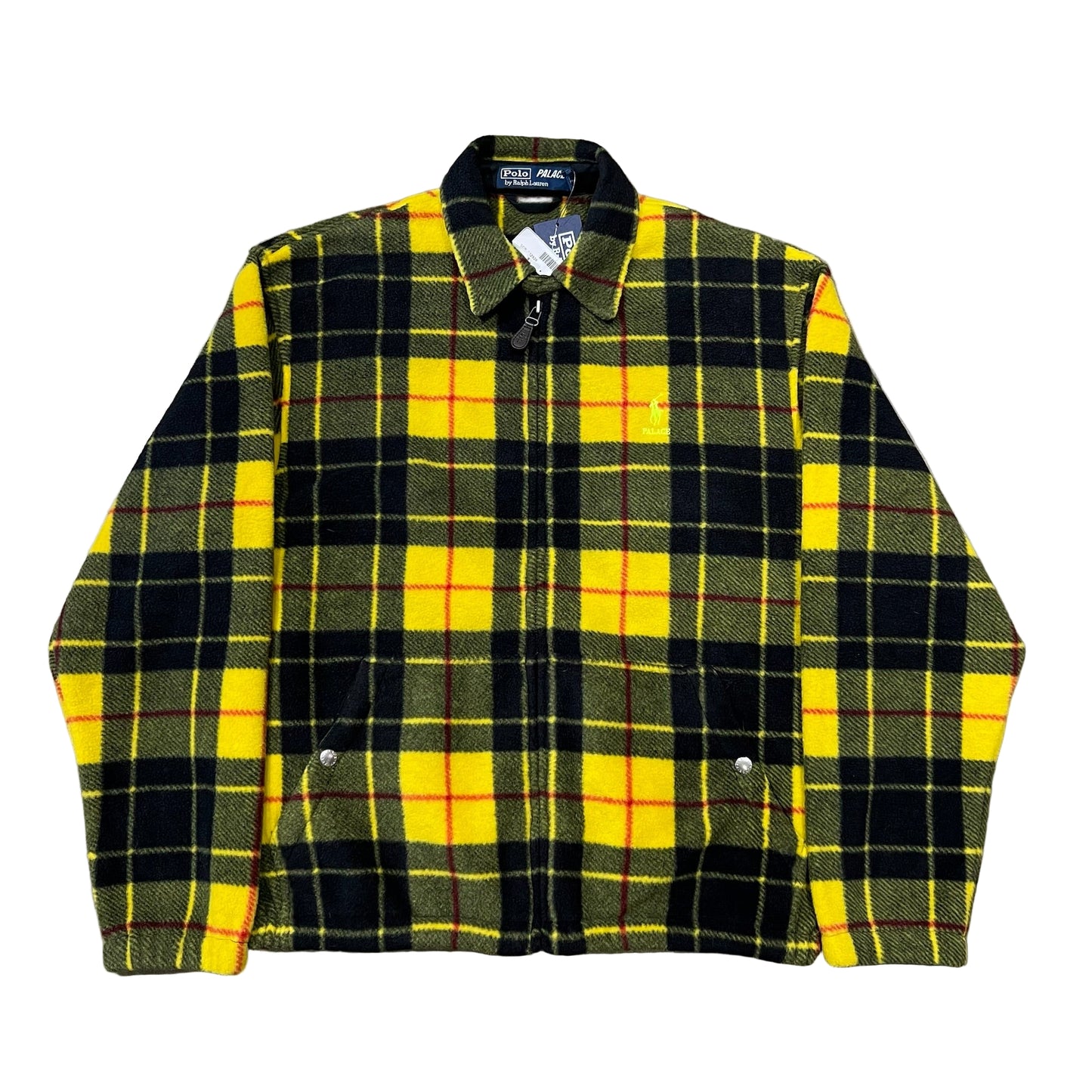 Palace x Polo Plaid Fleece Jacket