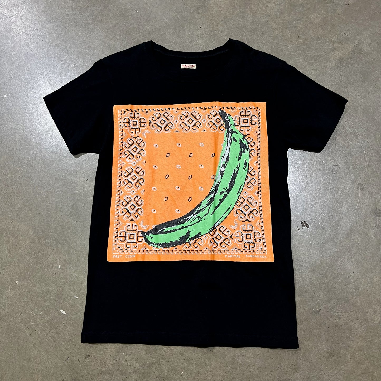KAPITAL BANDANA BANANA TEE (USED)