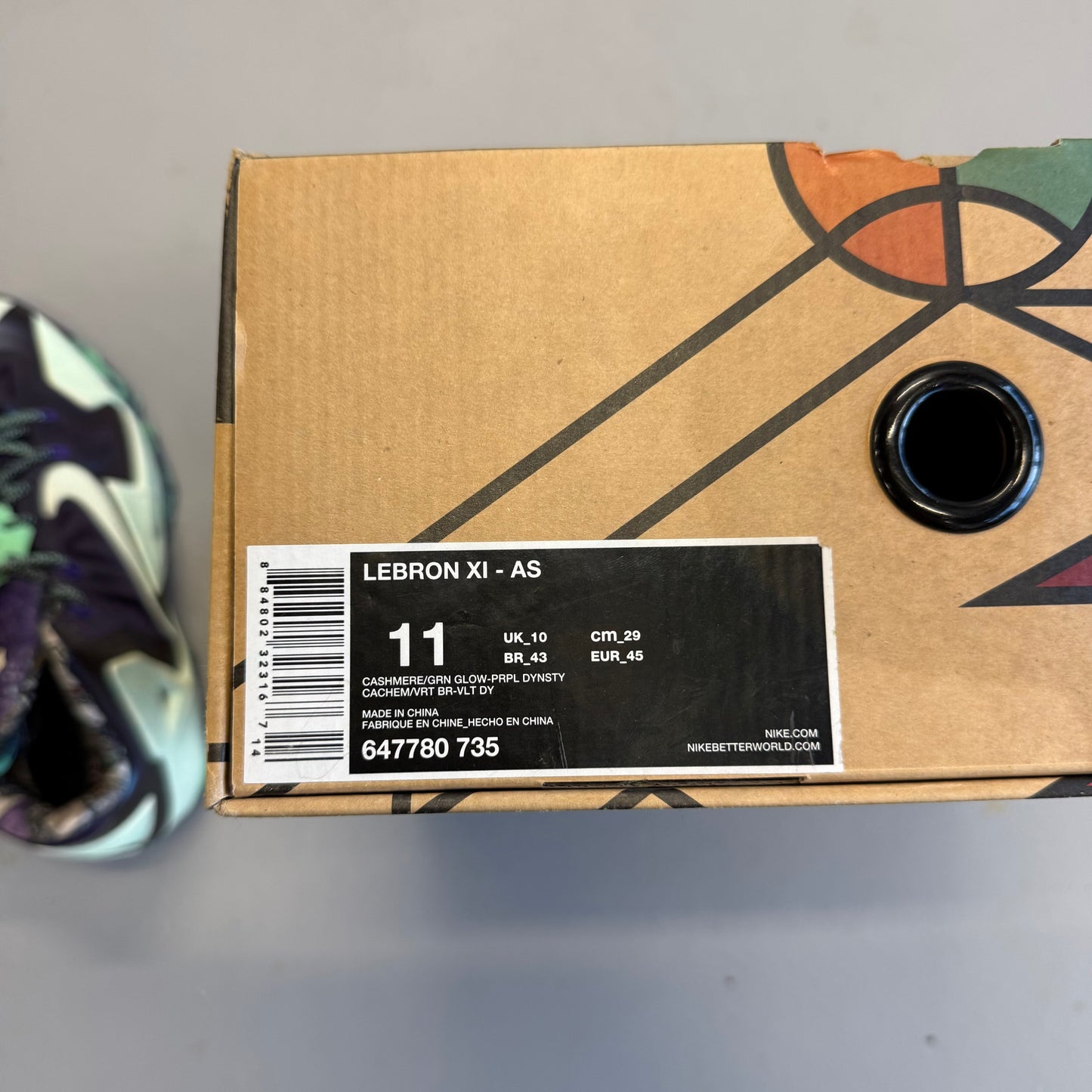 Size 11 - LeBron 11 'All Star - Gator King' (Used)