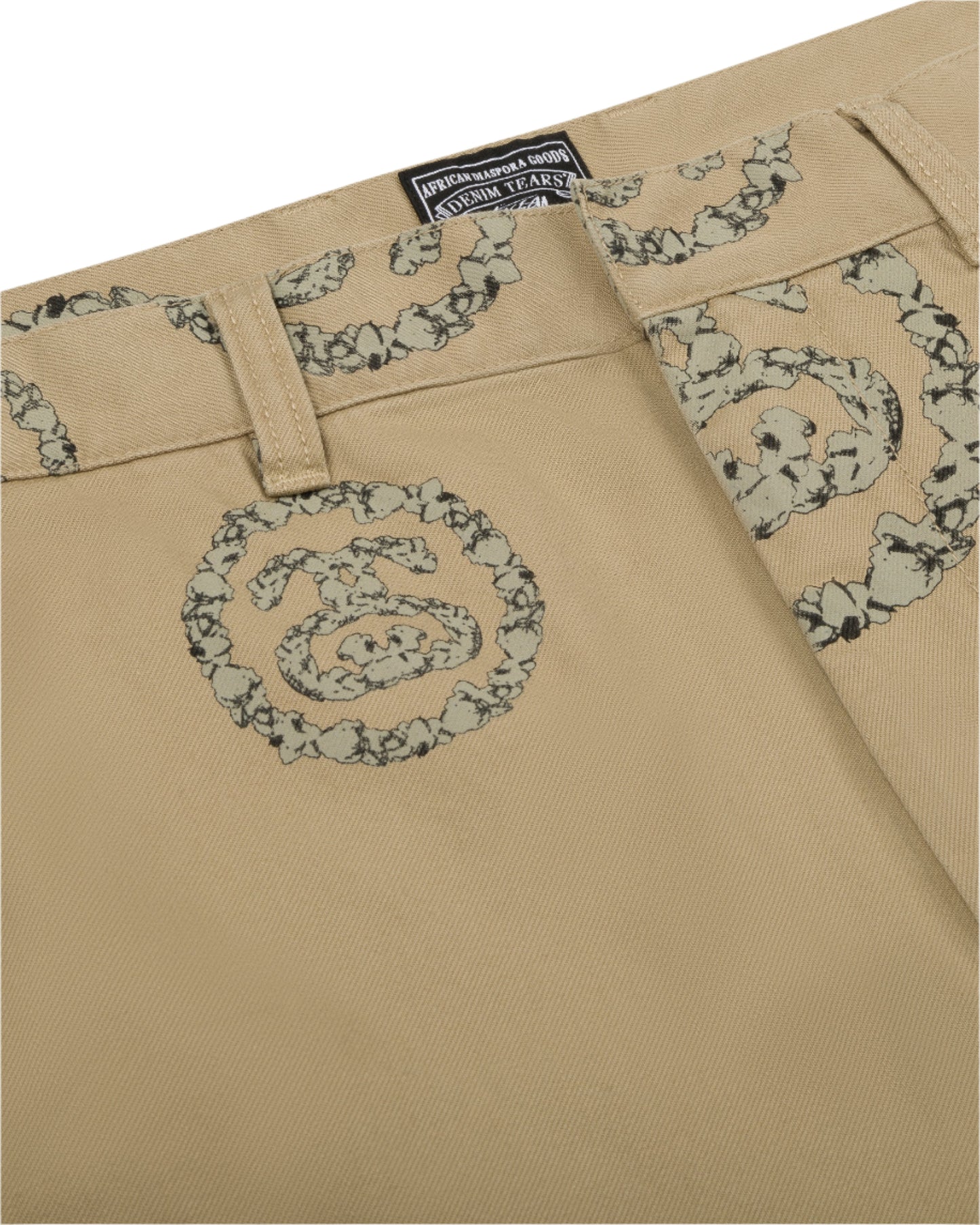 Denim Tears x Stussy Wreath Chino Pants