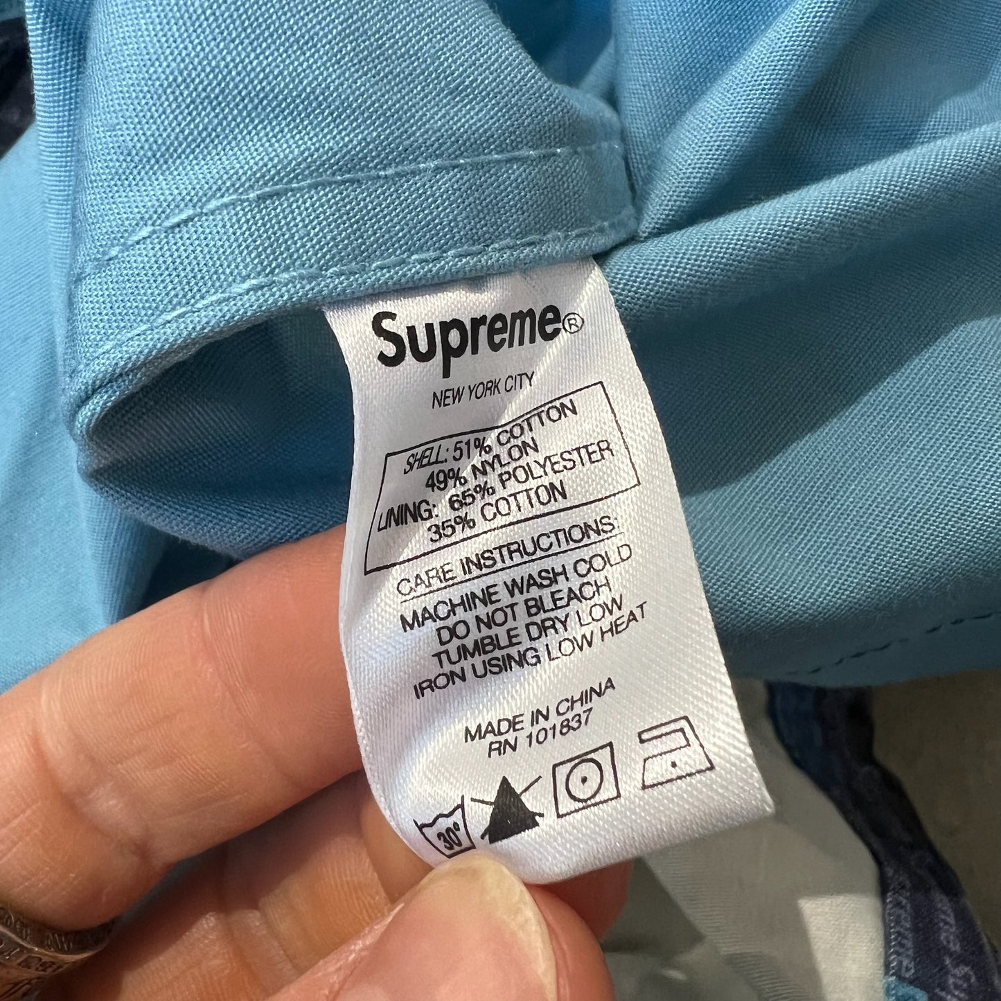 MEDIUM - Supreme Logo Camo M-65 Jacket (Used)