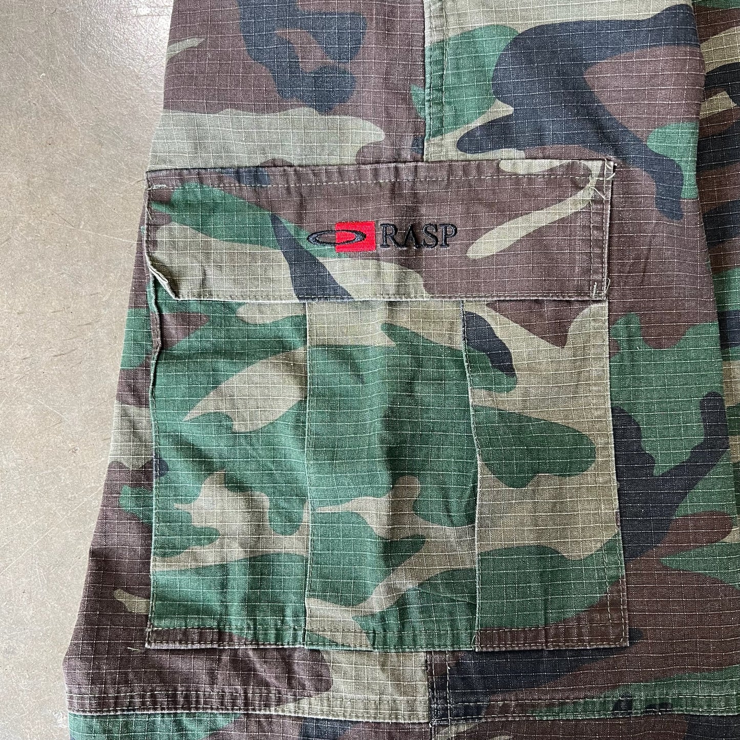 MEDIUM - Raspberry Hills Camo Jorts (Used)
