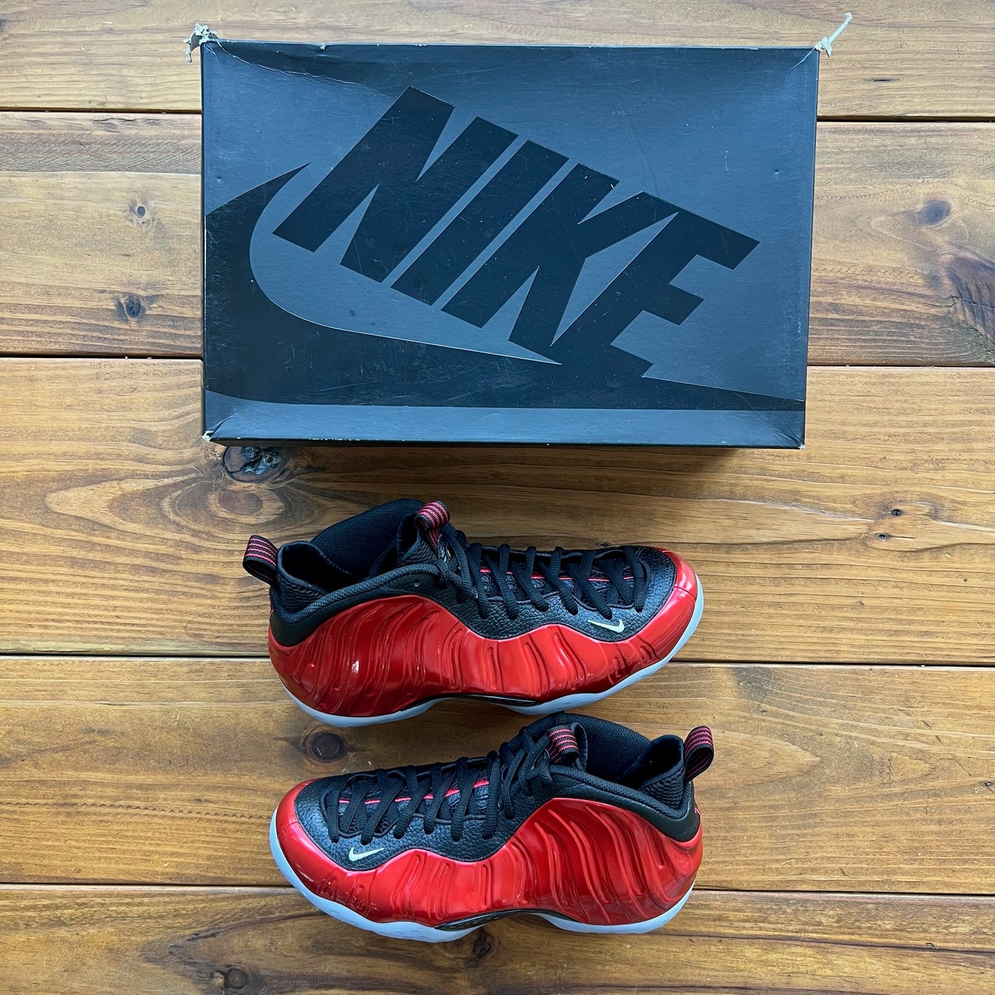 SIZE 11 - Air Foamposite One 'Metallic Red' 2023 (Used)