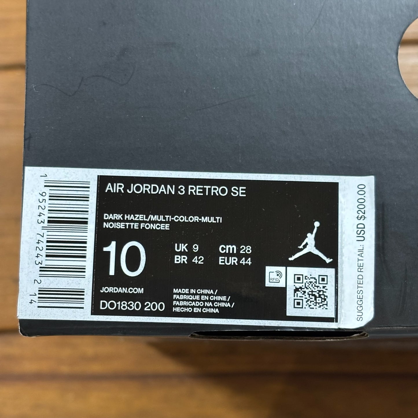 Jordan 3 Retro 'Patchwork' (Used)