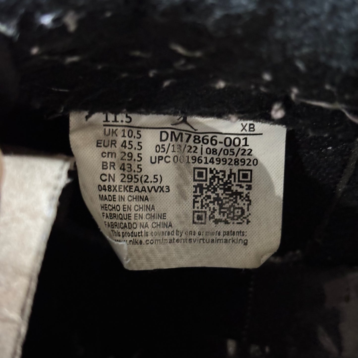Travis Scott x Jordan 1 Retro Low OG SP 'Black Phantom' (Used)