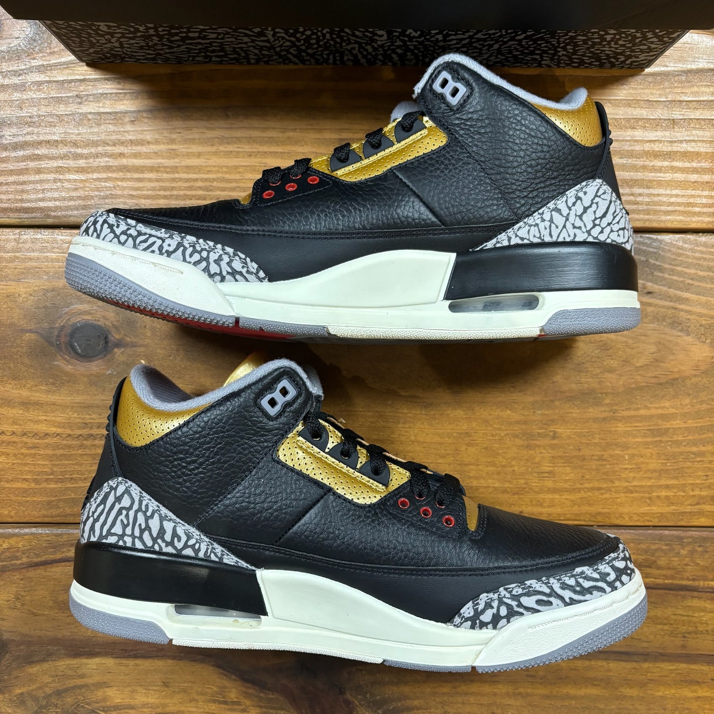 Wmns Jordan 3 Retro 'Black Gold' (Used)