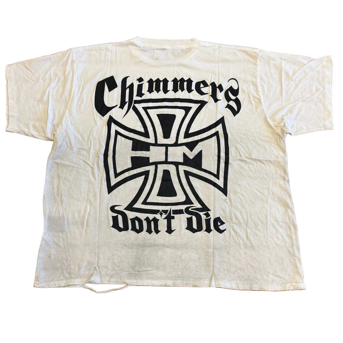 Medium - HMDD Chimmers Ghost Pocket Tee 'White'
