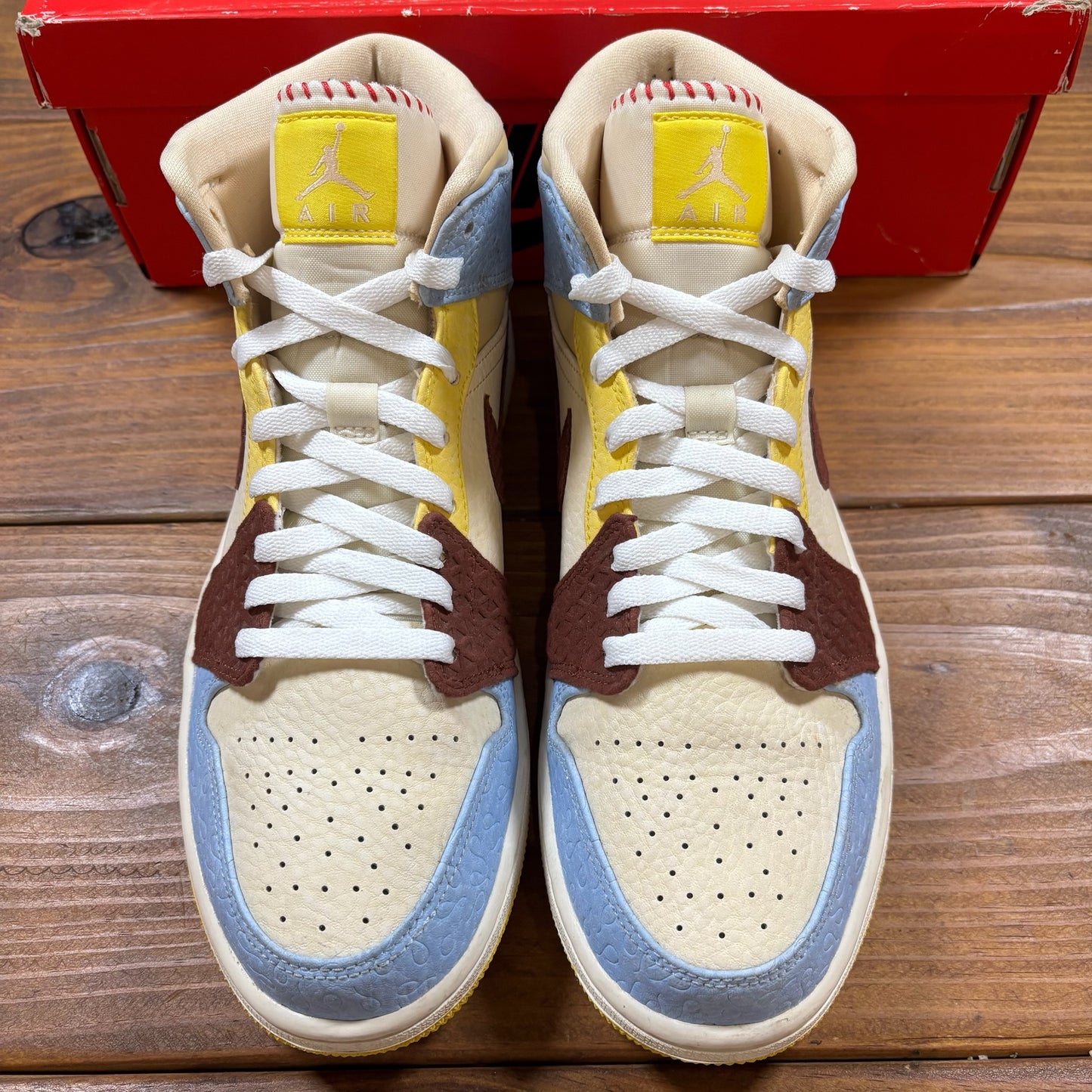 Maison Chateau Rouge x Jordan 1 Mid SE 'Fearless' (Used)