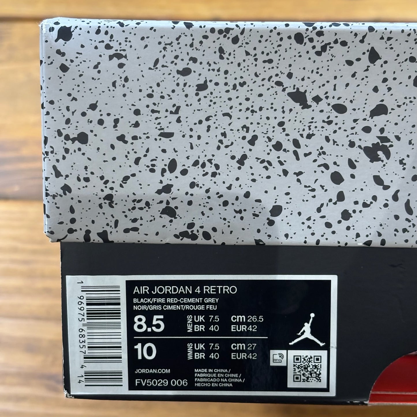 Jordan 4 Retro 'Bred Reimagined' (Used)