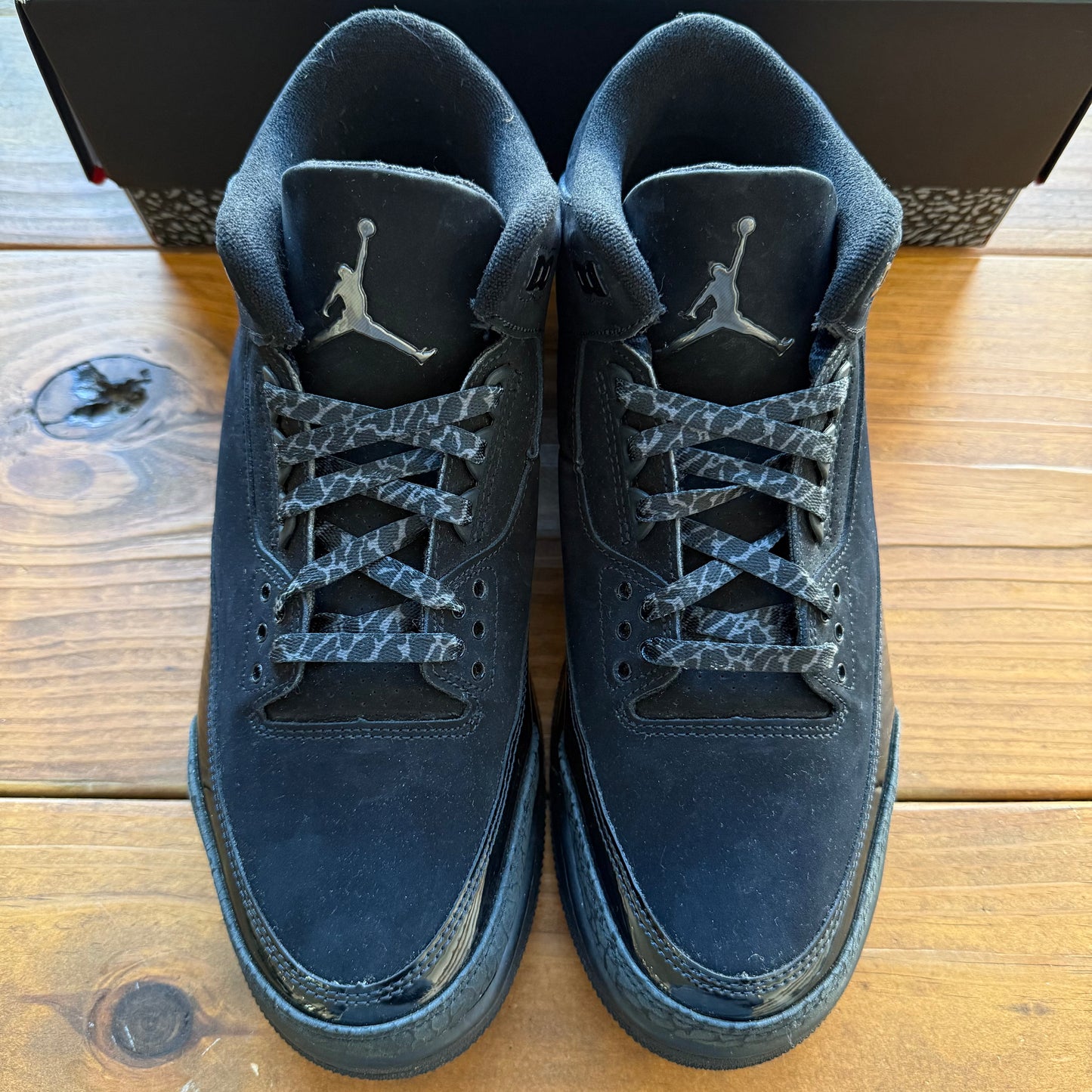 SIZE 11.5 - Jordan 3 Retro 'Black Cat' 2025 (Used)