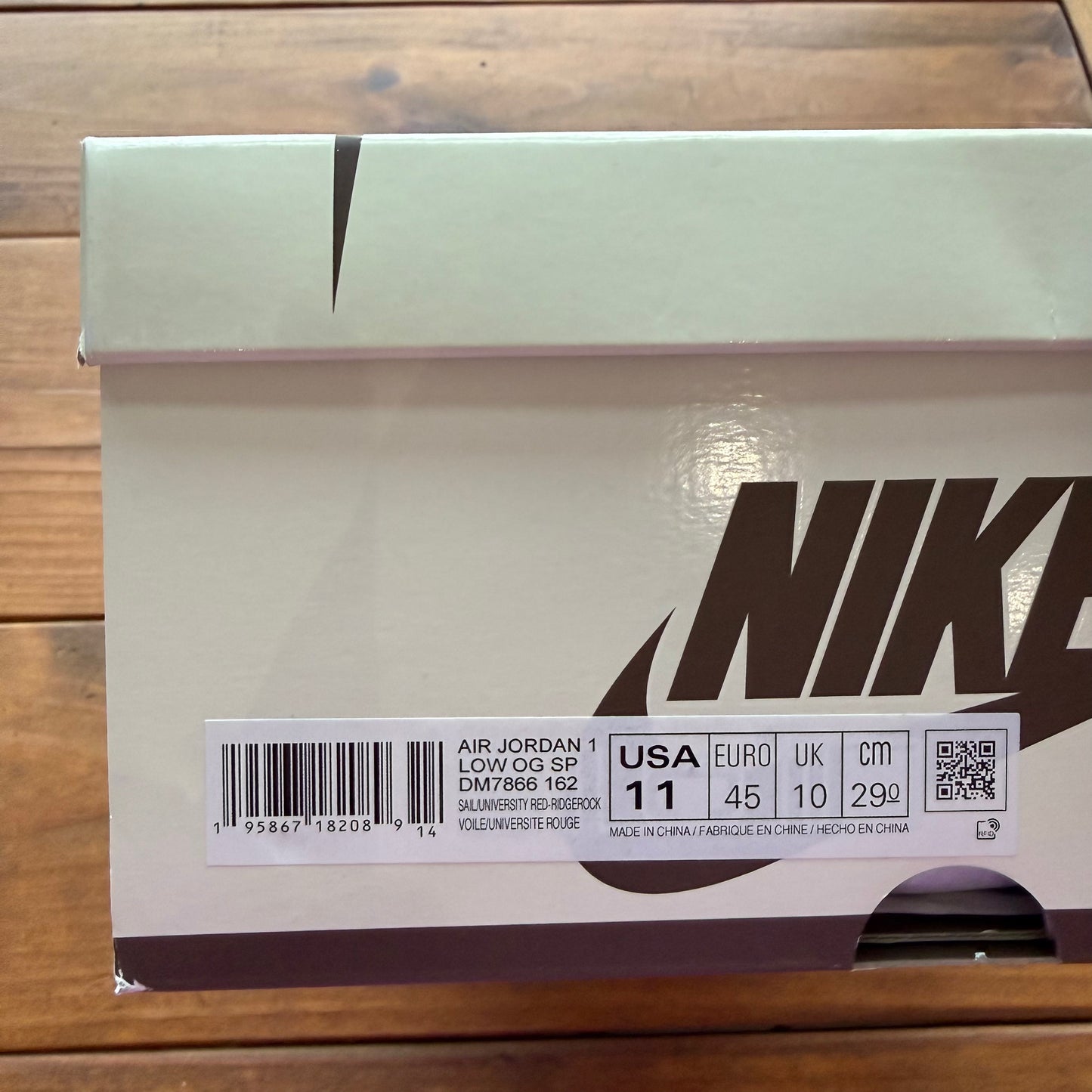 Size 11 - Travis Scott x Jordan 1 Retro Low OG 'Reverse Mocha' (Used)