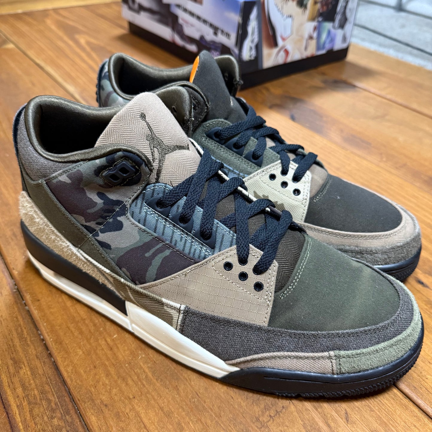 SIZE 12.5 - Jordan 3 Retro 'Patchwork' (Used)