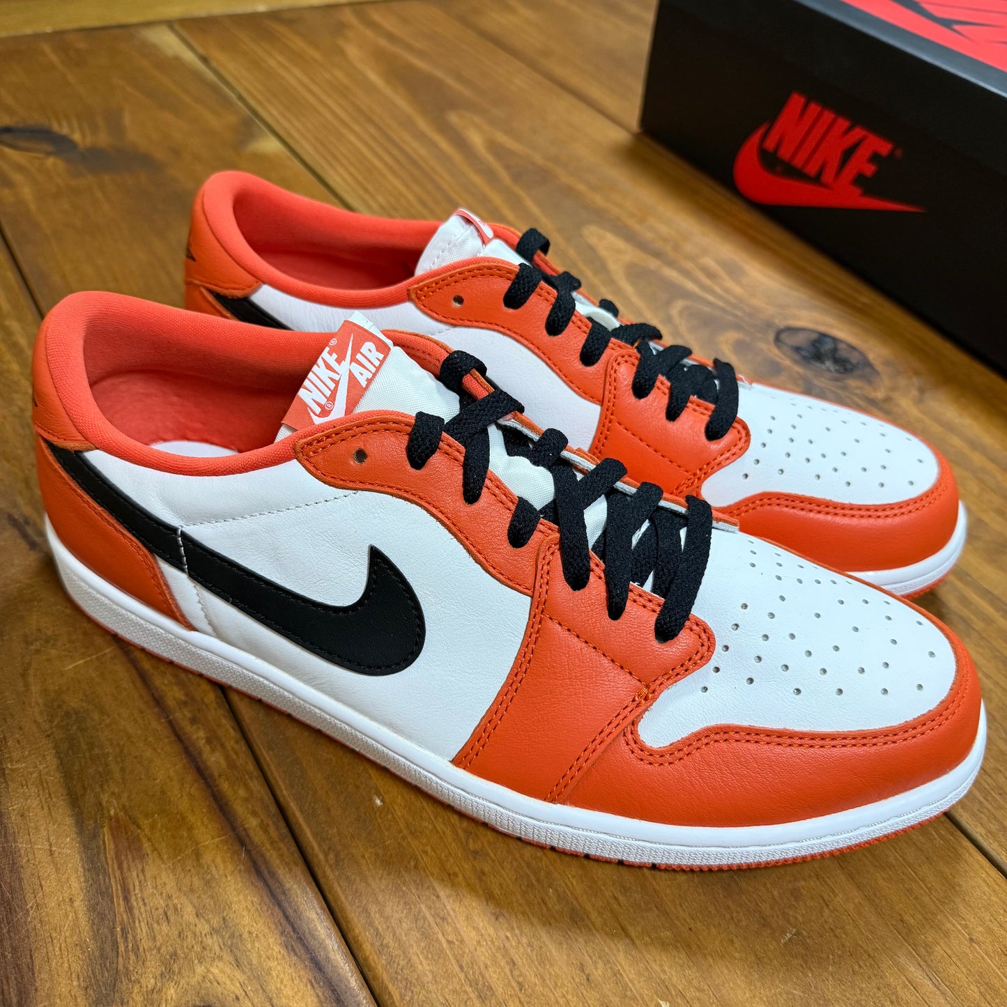 SIZE 12.5 - Jordan 1 Retro Low OG 'Starfish' (Used)