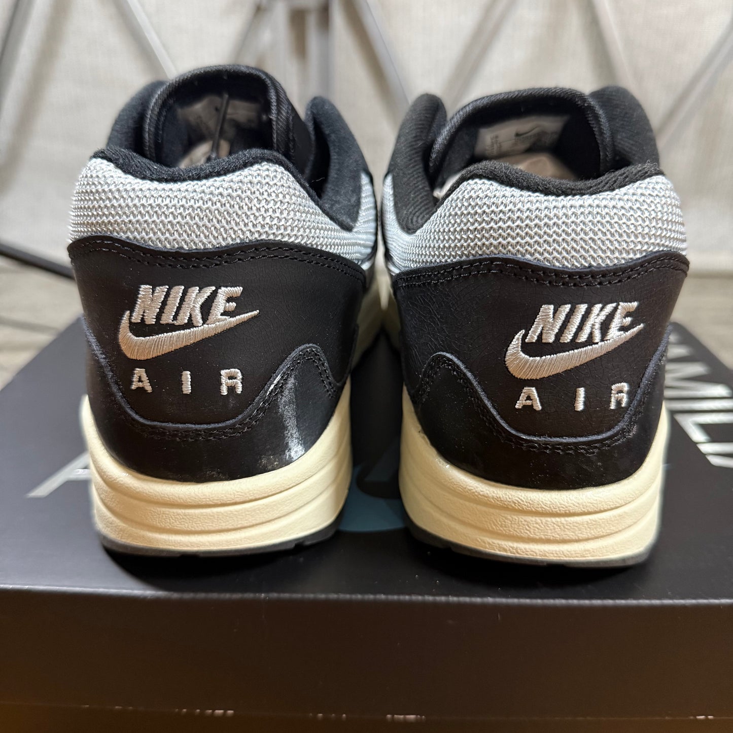 SIZE 12 - Patta x Air Max 1 'Black' (Used)
