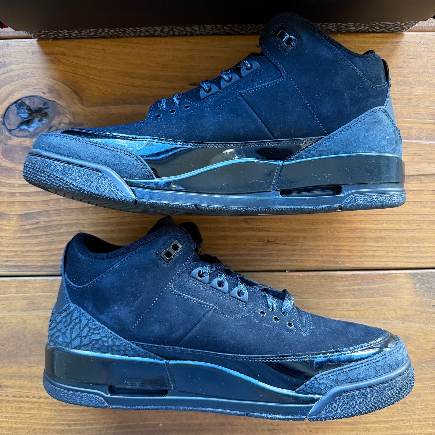 SIZE 11.5 - Jordan 3 Retro 'Black Cat' 2025 (Used)