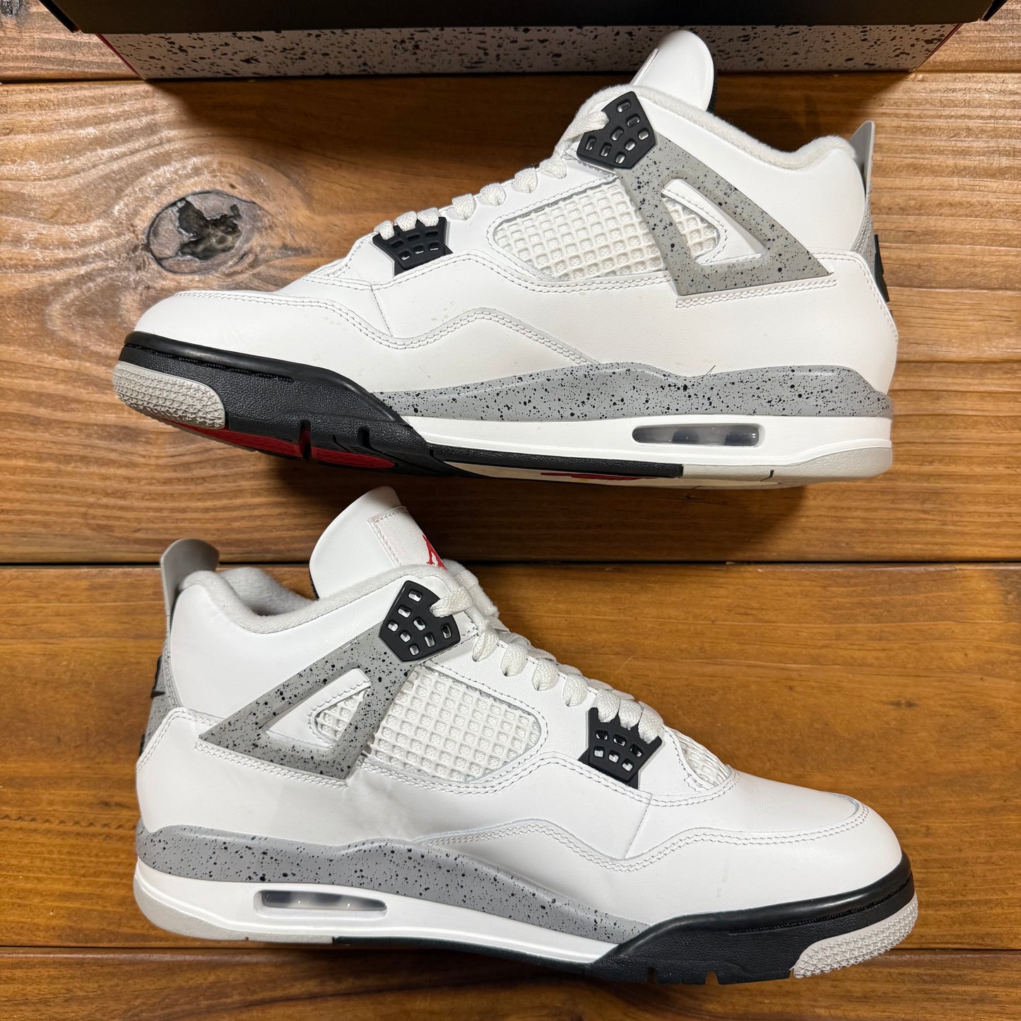SIZE 11.5 - Jordan 4 Retro OG 'White Cement' 2025 (Used)