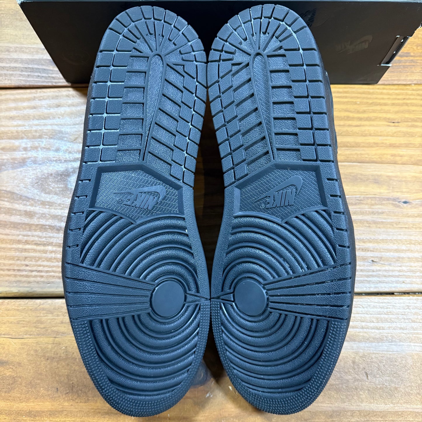 SIZE 13 - Travis Scott x Jordan 1 Retro Low OG SP 'Black Phantom' (Used)