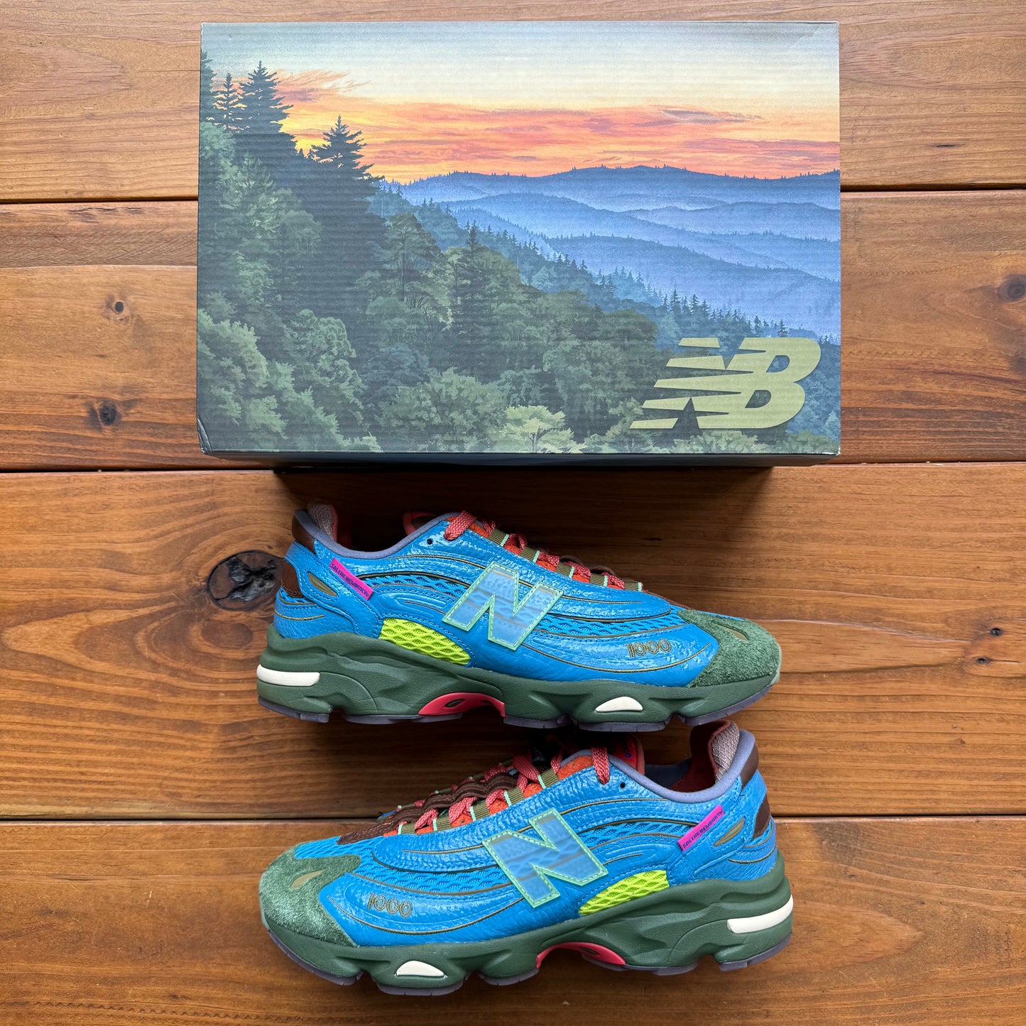SIZE 11 - New Balance Salehe Bembury x 1000 'Fog Be The Cloud' (Used)