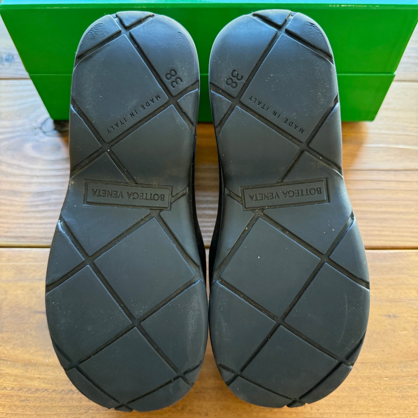 SIZE 38 - Bottega V Puddle Boots (Used)