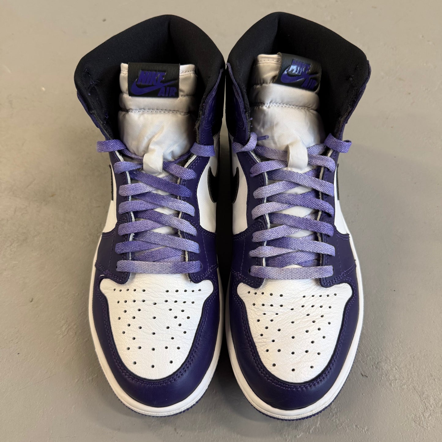 Size 9.5 - Jordan 1 Retro High OG 'Court Purple 2.0' (Used/No Box)