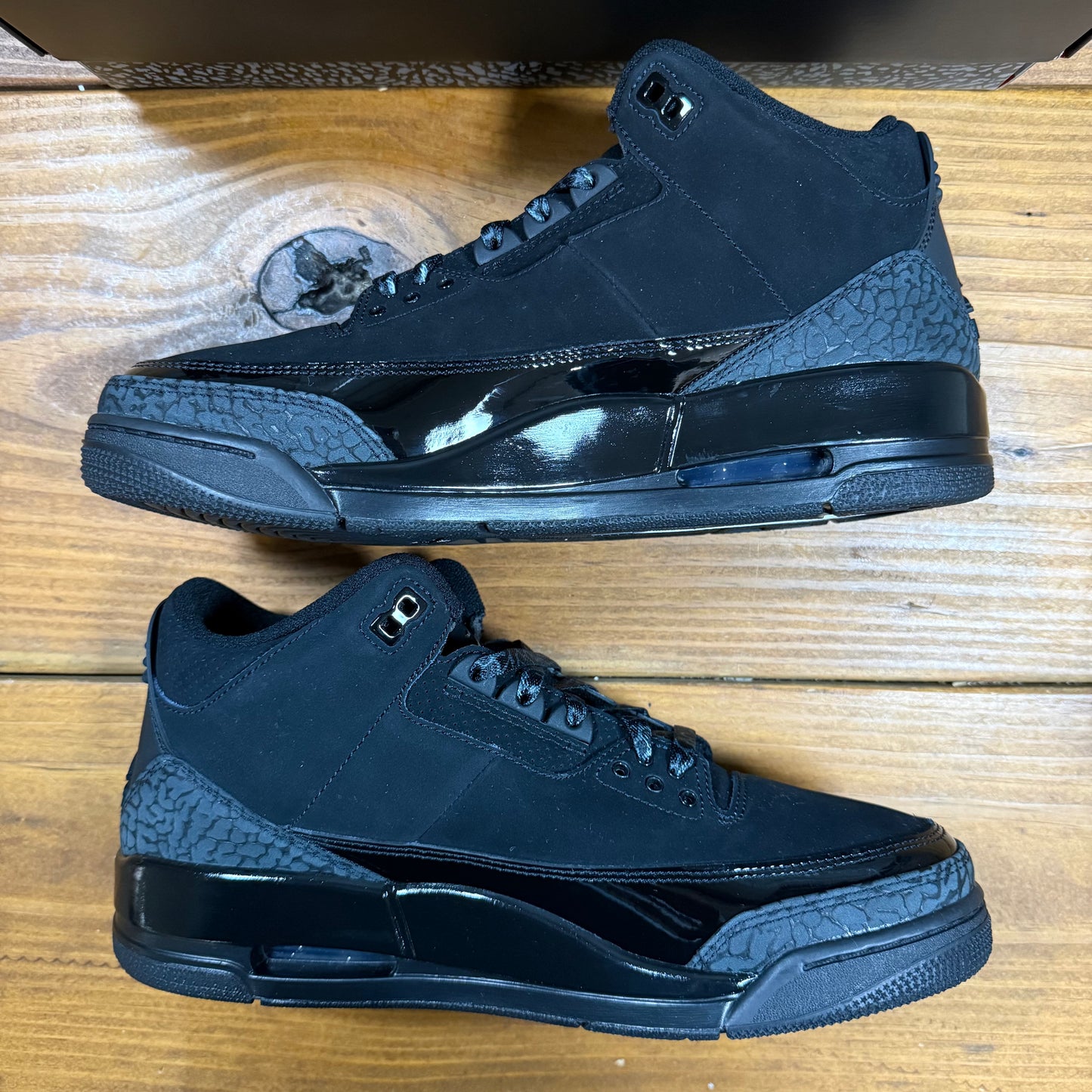 SIZE 10 - Jordan 3 Retro 'Black Cat' 2025 (Used)