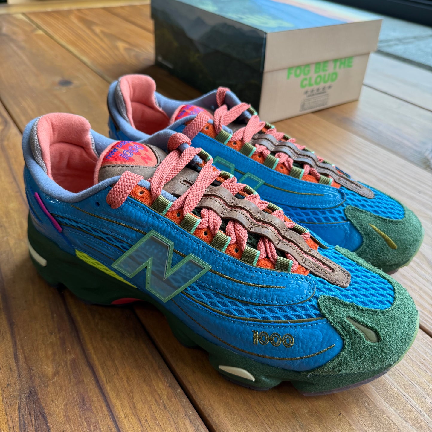 SIZE 11 - New Balance Salehe Bembury x 1000 'Fog Be The Cloud' (Used)