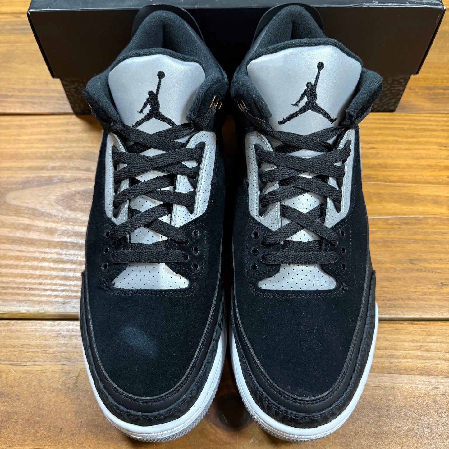 SIZE 12 - Jordan 3 Retro Tinker SP 'Black Cement' (Used)