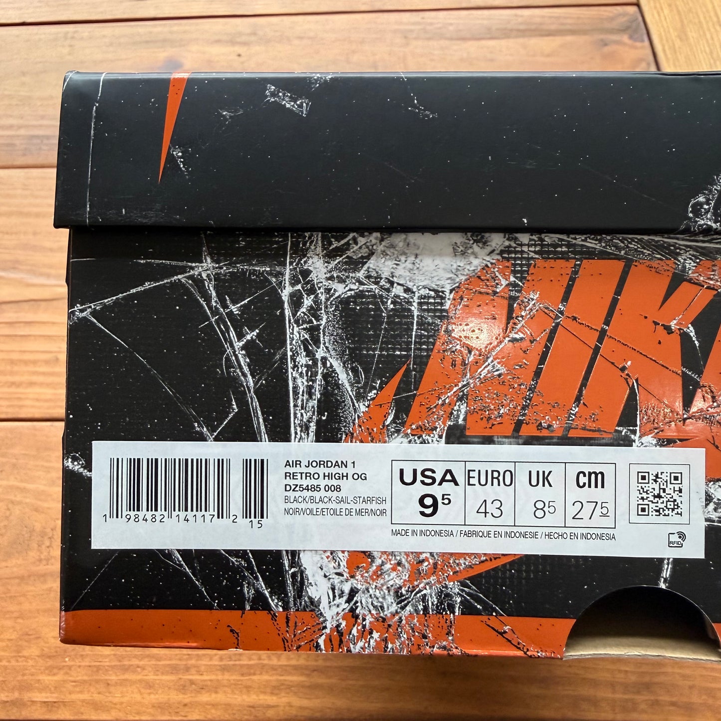 Size 9.5 - Jordan 1 Retro High OG 'Shattered Backboard' 2025 (Used)
