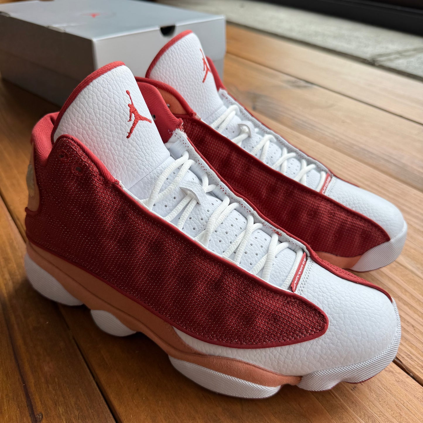 SIZE 10 - Jordan 13 Retro 'Dune Red' (Used)